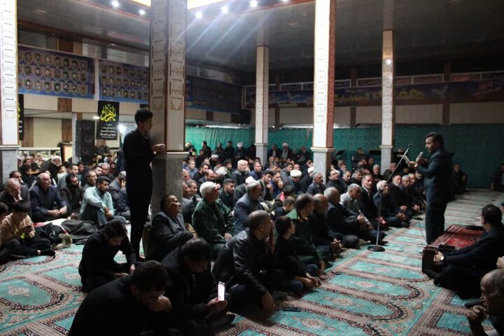 تصاویر/ مراسم سوگواری ایام فاطمیه در بخش کشاورز شهرستان شاهین دژ