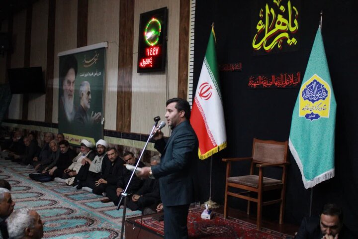 تصاویر/ مراسم سوگواری ایام فاطمیه در بخش کشاورز شهرستان شاهین دژ