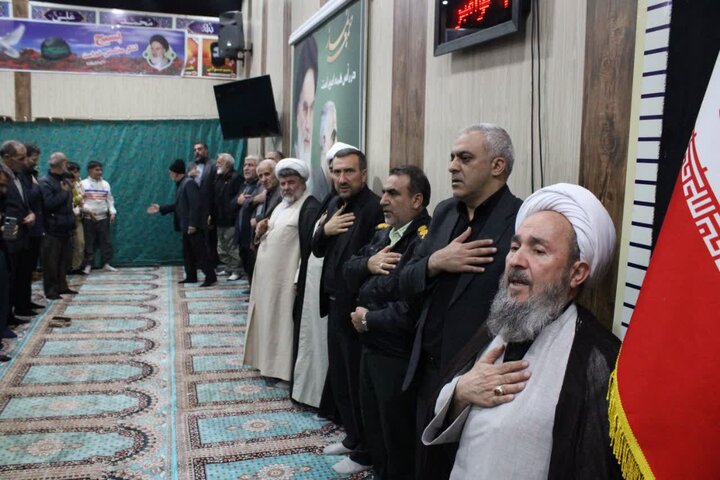 تصاویر/ مراسم سوگواری ایام فاطمیه در بخش کشاورز شهرستان شاهین دژ