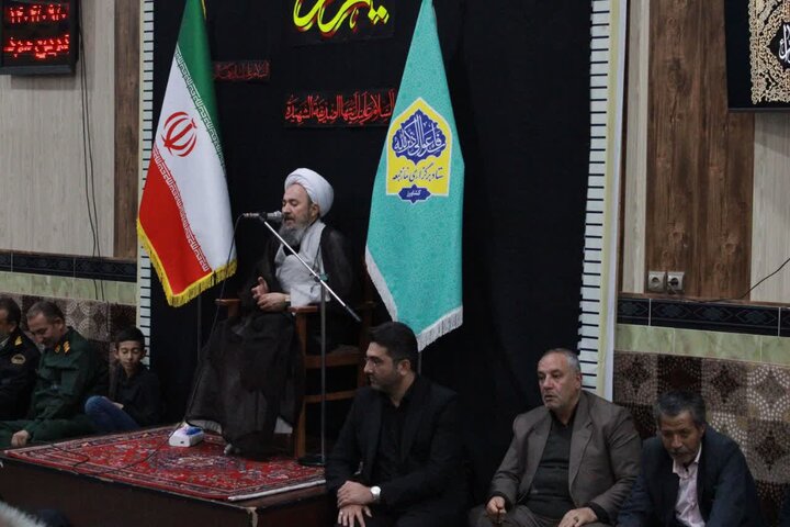 تصاویر/ مراسم سوگواری ایام فاطمیه در بخش کشاورز شهرستان شاهین دژ