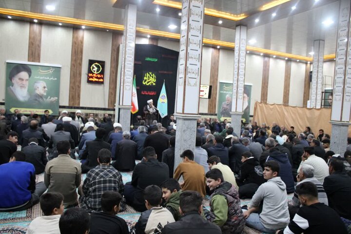 تصاویر/ مراسم سوگواری ایام فاطمیه در بخش کشاورز شهرستان شاهین دژ