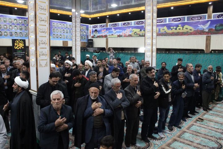 تصاویر/ مراسم سوگواری ایام فاطمیه در بخش کشاورز شهرستان شاهین دژ