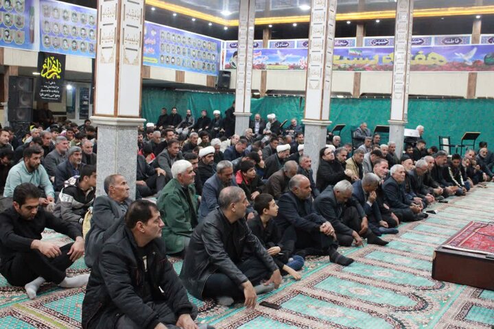 تصاویر/ مراسم سوگواری ایام فاطمیه در بخش کشاورز شهرستان شاهین دژ