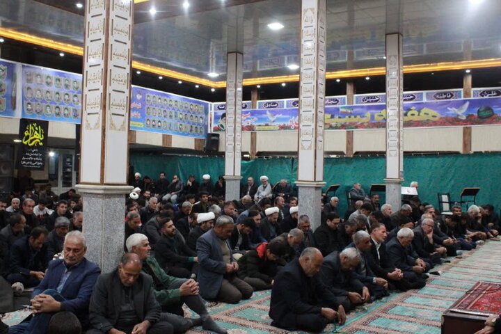 تصاویر/ مراسم سوگواری ایام فاطمیه در بخش کشاورز شهرستان شاهین دژ