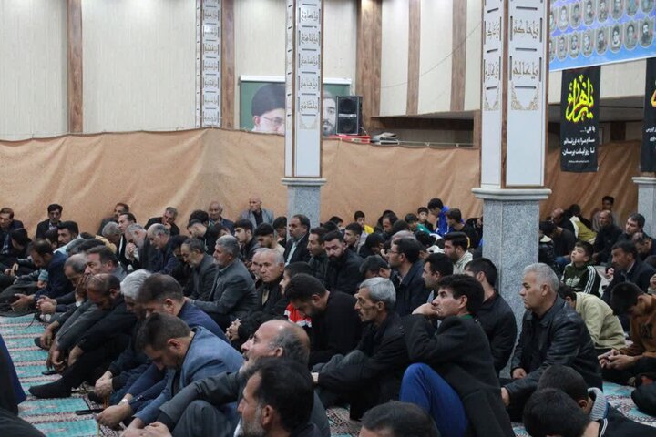 تصاویر/ مراسم سوگواری ایام فاطمیه در بخش کشاورز شهرستان شاهین دژ