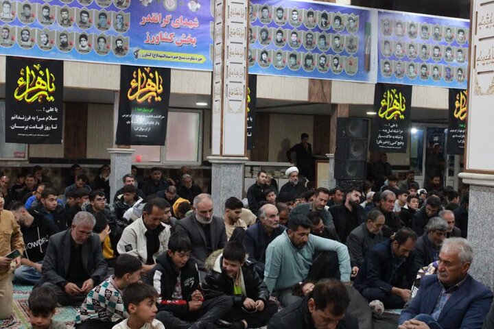 تصاویر/ مراسم سوگواری ایام فاطمیه در بخش کشاورز شهرستان شاهین دژ