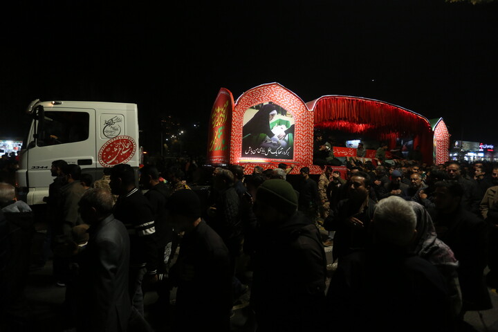 تصاویر/ استقبال مردم شاهین شهر اصفهان از کاروان اهالی بهشت