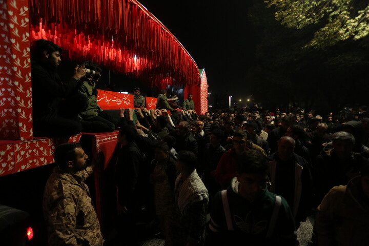 تصاویر/ استقبال مردم شاهین شهر اصفهان از کاروان اهالی بهشت