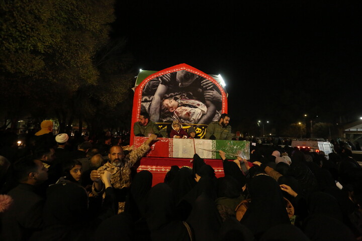 تصاویر/ استقبال مردم شاهین شهر اصفهان از کاروان اهالی بهشت