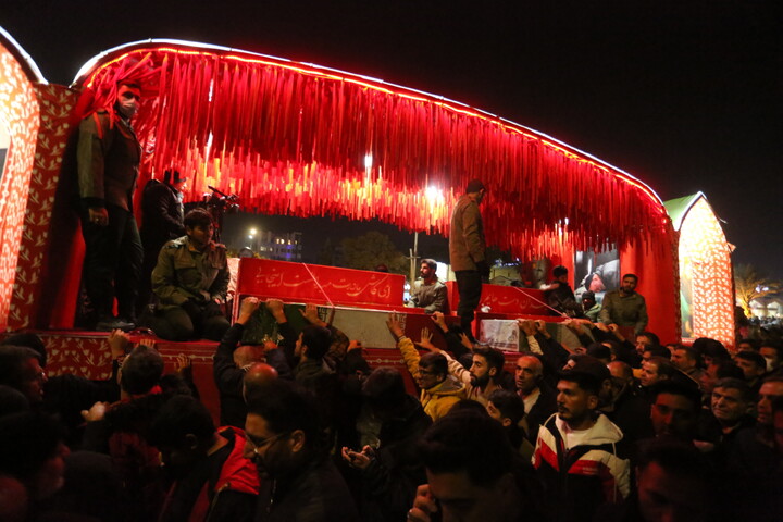 تصاویر/ استقبال مردم شاهین شهر اصفهان از کاروان اهالی بهشت