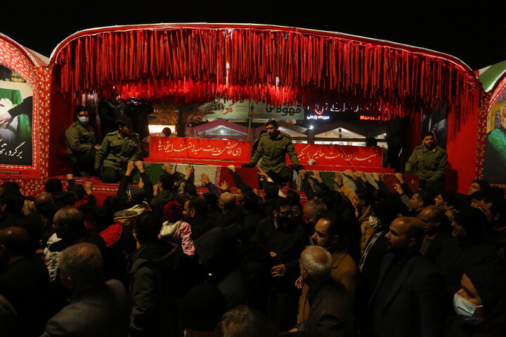 تصاویر/ استقبال مردم شاهین شهر اصفهان از کاروان اهالی بهشت