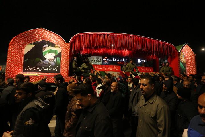 تصاویر/ استقبال مردم شاهین شهر اصفهان از کاروان اهالی بهشت