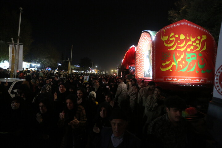 تصاویر/ استقبال مردم شاهین شهر اصفهان از کاروان اهالی بهشت