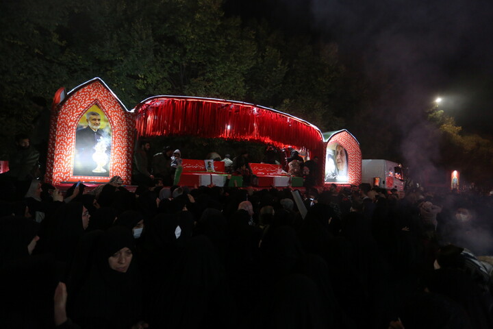 تصاویر/ استقبال مردم شاهین شهر اصفهان از کاروان اهالی بهشت