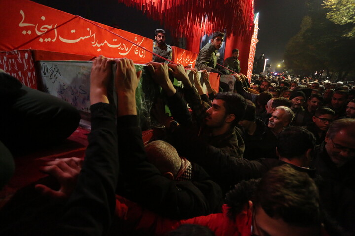 تصاویر/ استقبال مردم شاهین شهر اصفهان از کاروان اهالی بهشت