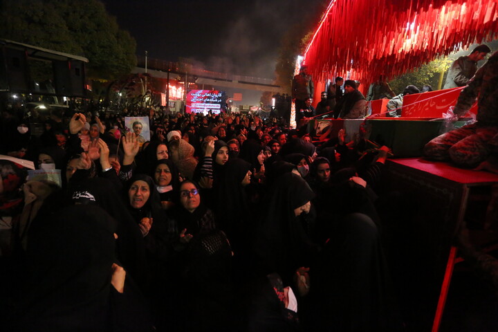 تصاویر/ استقبال مردم شاهین شهر اصفهان از کاروان اهالی بهشت