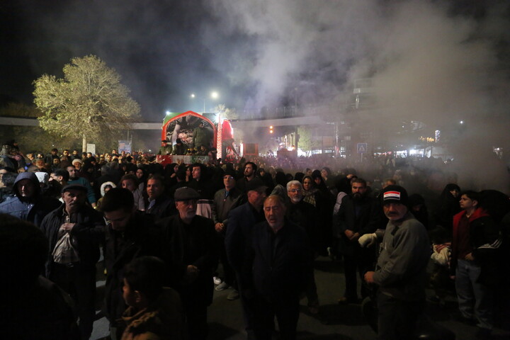 تصاویر/ استقبال مردم شاهین شهر اصفهان از کاروان اهالی بهشت