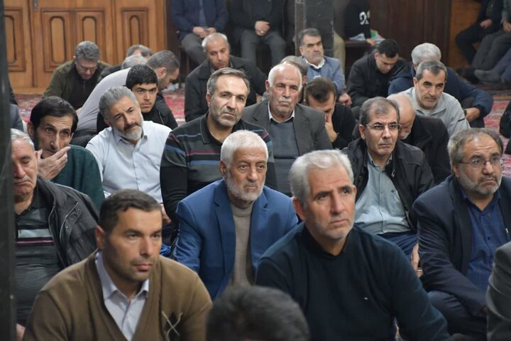 تصاویر/ مراسم عزاداری ایام فاطمیه در مسجد شیخ نوایی(ره)