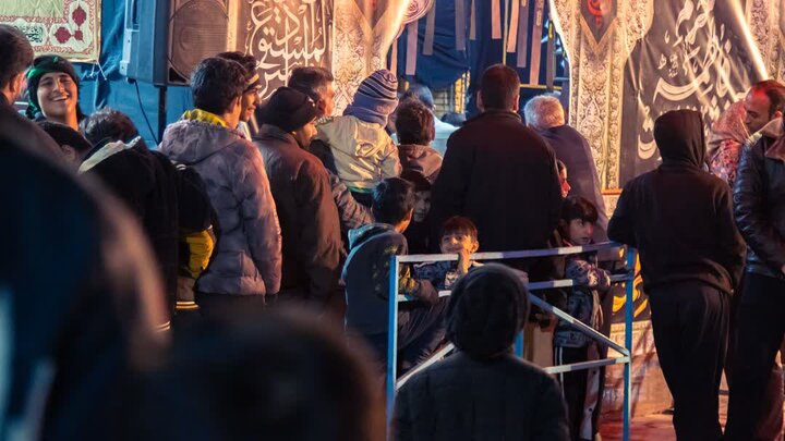 تصاویر/ فعالیت موکب هلال بن علی (ع) درشب شهادت حضرت زهرا(س)