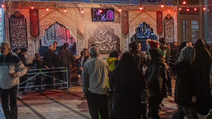 تصاویر/ فعالیت موکب هلال بن علی (ع) درشب شهادت حضرت زهرا(س)