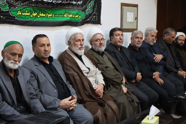 تصاویر/ مراسم سوگواری ایام فاطمیه در روستای ساریبگلوی چراغ