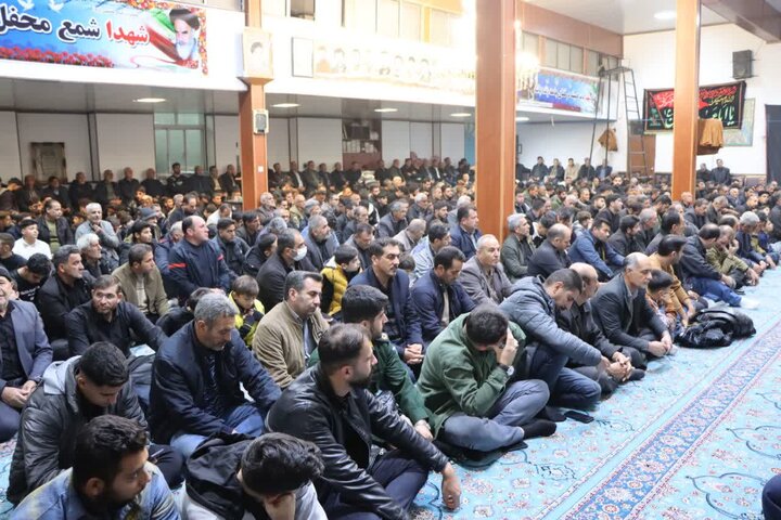تصاویر/ مراسم سوگواری ایام فاطمیه در روستای ساریبگلوی چراغ