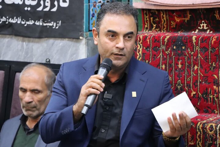 تصاویر/ مراسم سوگواری ایام فاطمیه در روستای ساریبگلوی چراغ