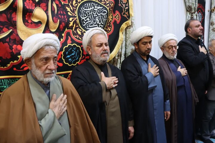 تصاویر/ مراسم سوگواری ایام فاطمیه در روستای ساریبگلوی چراغ