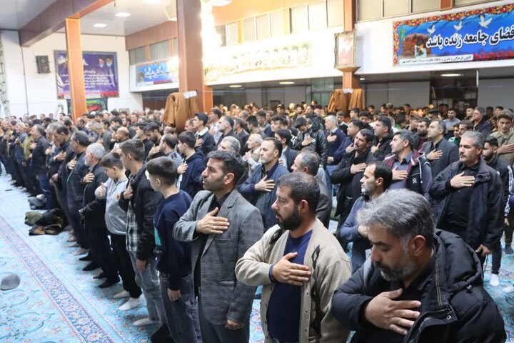 تصاویر/ مراسم سوگواری ایام فاطمیه در روستای ساریبگلوی چراغ