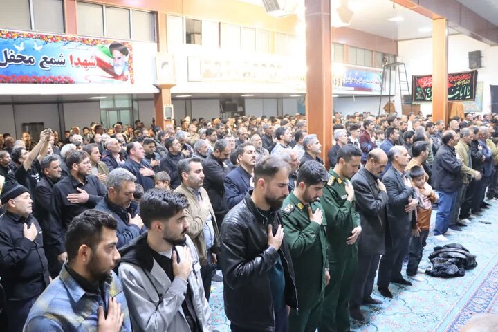 تصاویر/ مراسم سوگواری ایام فاطمیه در روستای ساریبگلوی چراغ