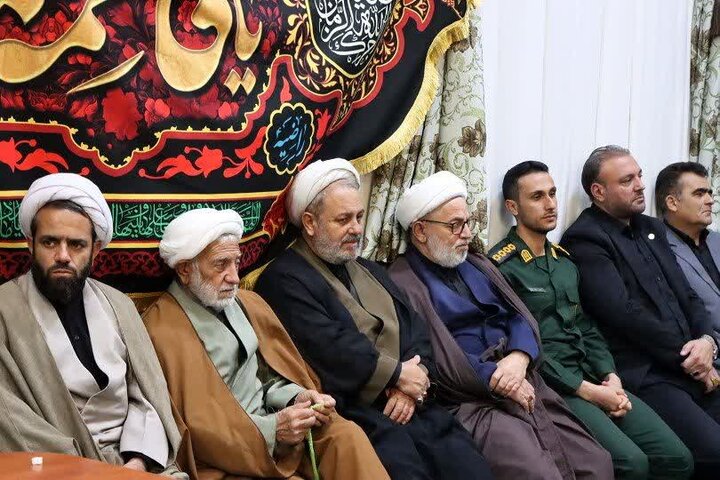 تصاویر/ مراسم سوگواری ایام فاطمیه در روستای ساریبگلوی چراغ