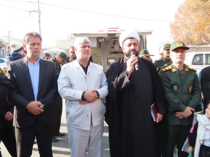 تصاویر/ مراسم استقبال و تشییع باشکوه شهید گمنام در چایپاره