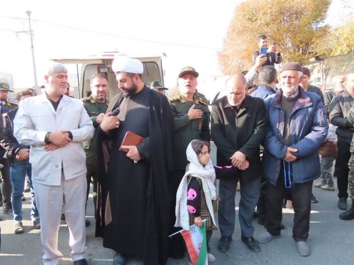 تصاویر/ مراسم استقبال و تشییع باشکوه شهید گمنام در چایپاره