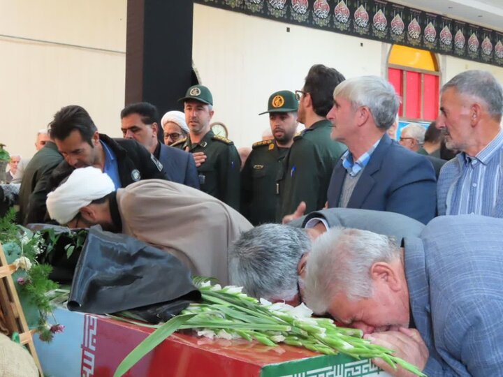 تصاویر/ مراسم استقبال و تشییع باشکوه شهید گمنام در چایپاره