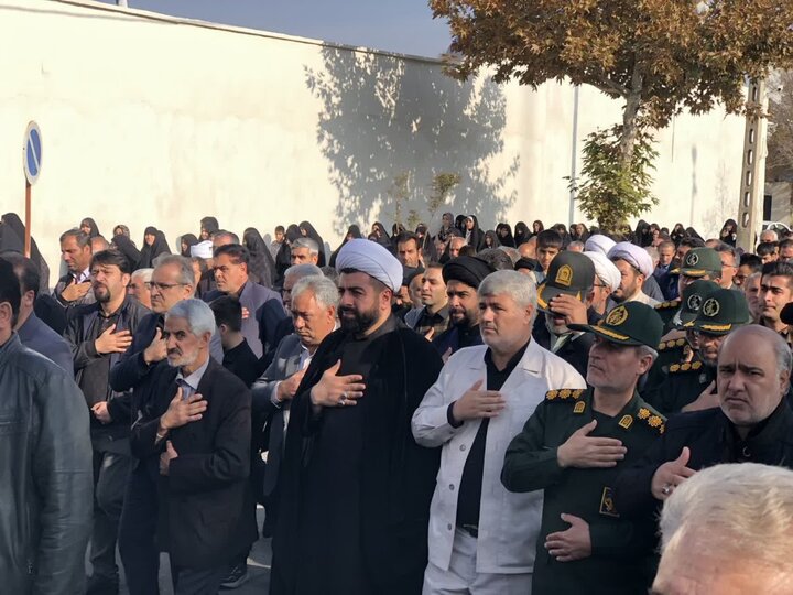 تصاویر/ مراسم استقبال و تشییع باشکوه شهید گمنام در چایپاره