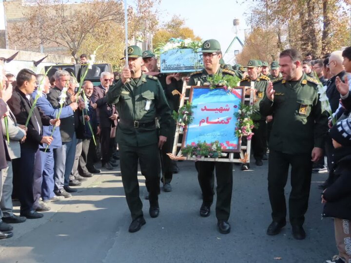 تصاویر/ مراسم استقبال و تشییع باشکوه شهید گمنام در چایپاره