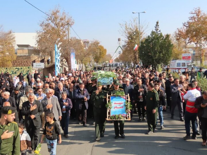 تصاویر/ مراسم استقبال و تشییع باشکوه شهید گمنام در چایپاره