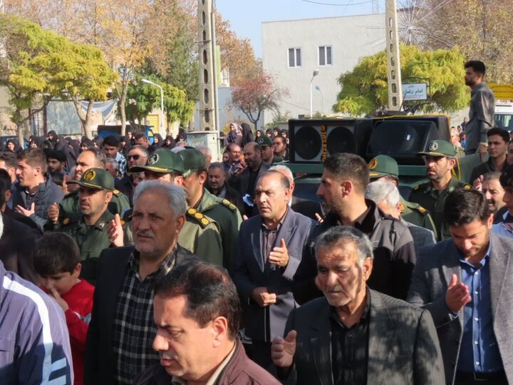 تصاویر/ مراسم استقبال و تشییع باشکوه شهید گمنام در چایپاره