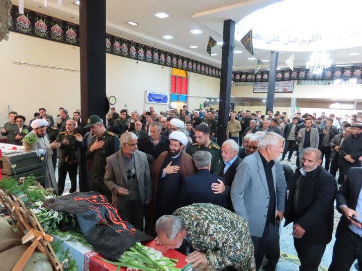 تصاویر/ مراسم استقبال و تشییع باشکوه شهید گمنام در چایپاره