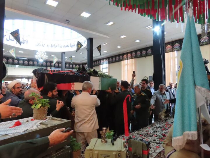 تصاویر/ مراسم استقبال و تشییع باشکوه شهید گمنام در چایپاره