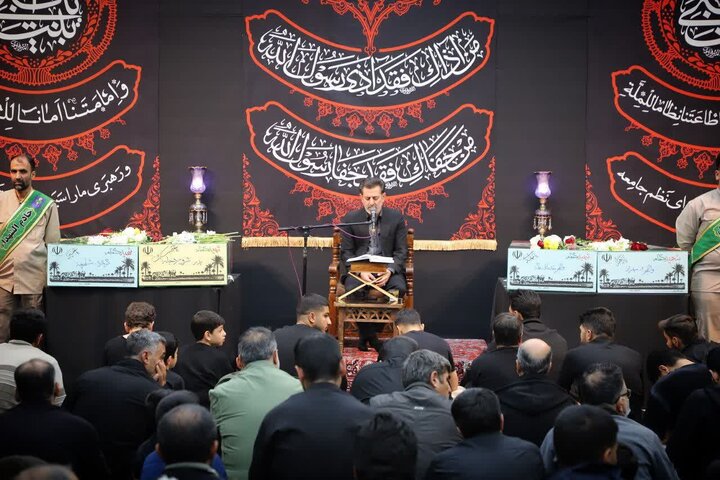 تصاویر/مراسم شبی با شهدای گمنام در اراک