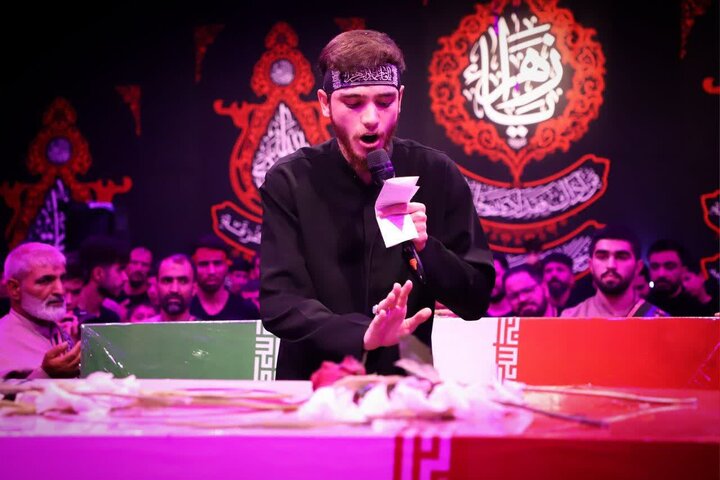 تصاویر/مراسم شبی با شهدای گمنام در اراک