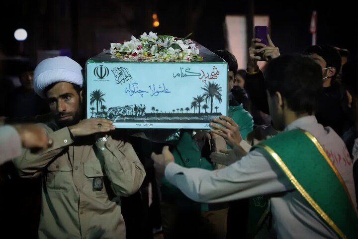 تصاویر/مراسم شبی با شهدای گمنام در اراک