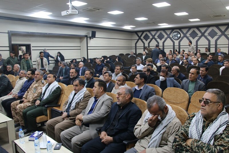 میزبانی امدادگران کهگیلویه و بویراحمد از شهید گمنام