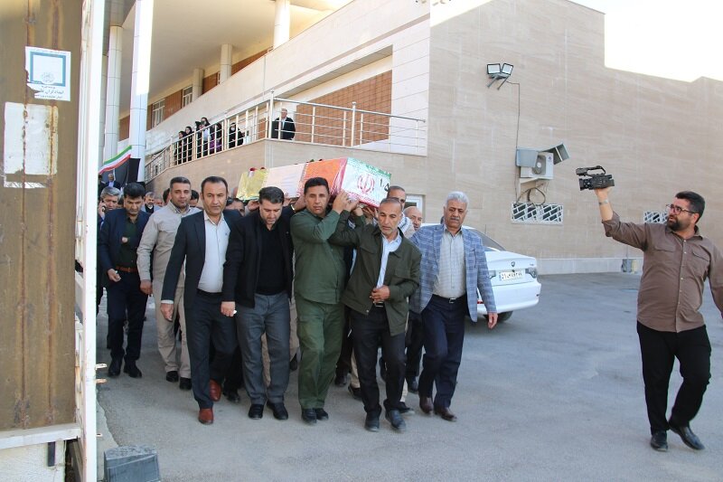 میزبانی امدادگران کهگیلویه و بویراحمد از شهید گمنام + تصاویر