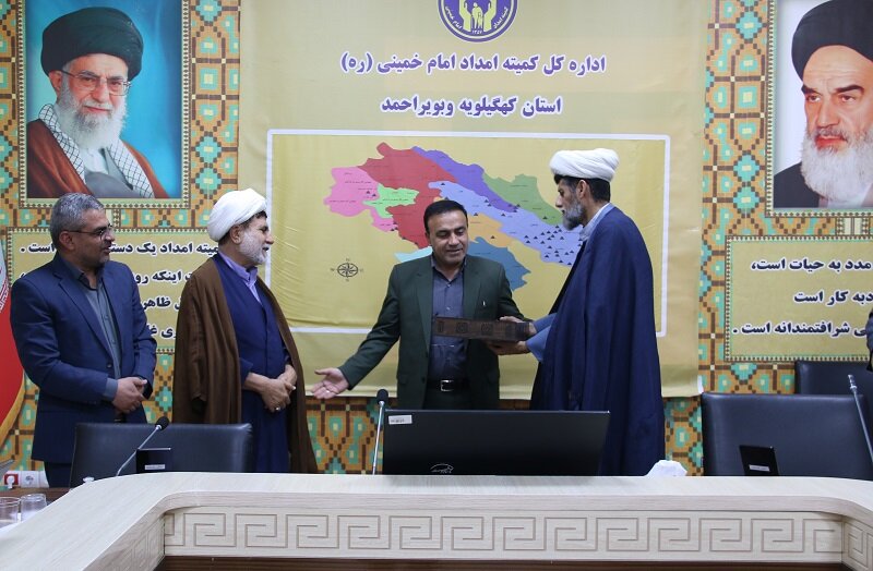 میزبانی امدادگران کهگیلویه و بویراحمد از شهید گمنام