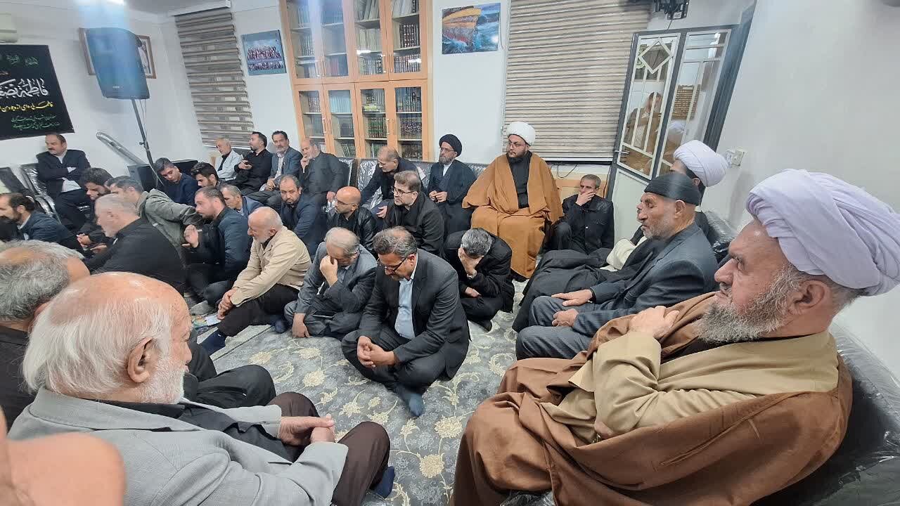 تصاویر / مراسم عزاداری سالروز شهادت حضرت فاطمه زهرا (س) در دفتر نماینده مردم قزوین در مجلس خبرگان رهبری