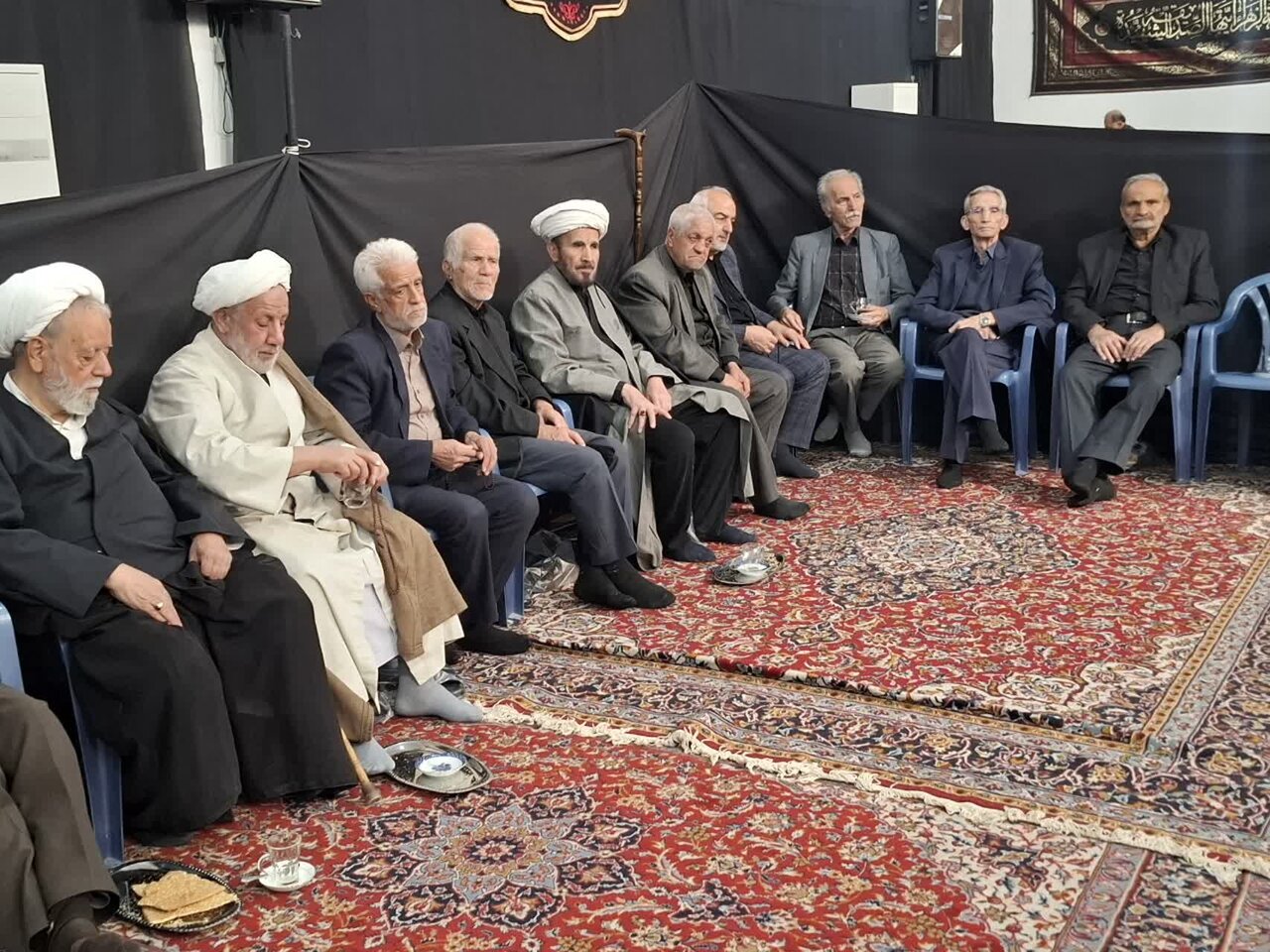 مراسم عزاداری ایام شهادت حضرت زهرا(س) در کاشان برگزار شد