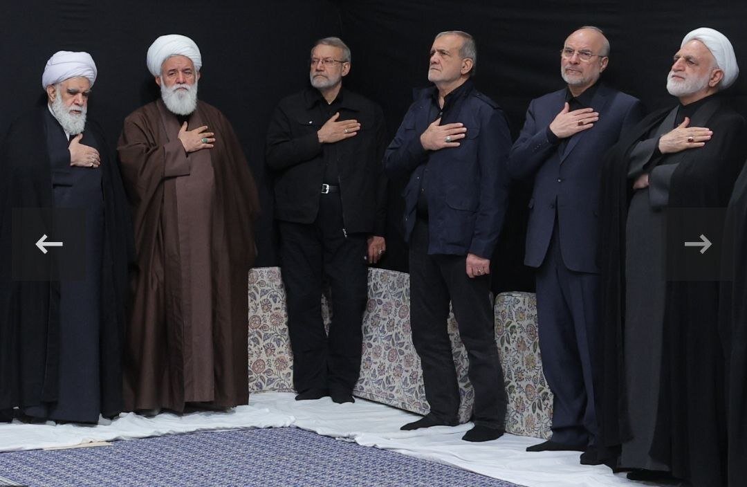 إقامة مراسم عزاء ليلة استشهاد السيدة الزهراء (عليها السلام) في حسينيّة الإمام الخميني + صور