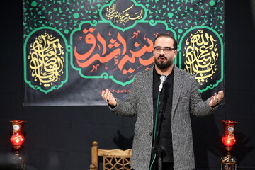 تصاویر/ مراسم عزاداری شهادت حضرت فاطمه (س) در حسینیه اشراق